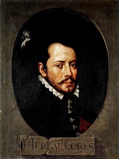 CORTES Hernan (1485-1547). Spanischer Eroberer von Mexiko von Artist Unknown