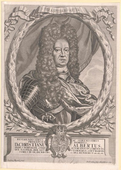 Herzog von Holstein-Gottorp Christian Albrecht von Artist Unknown