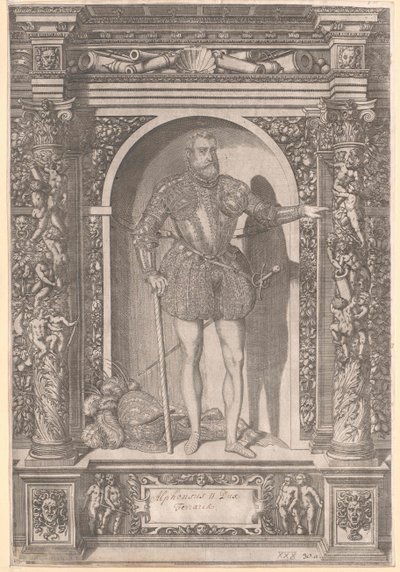 Herzog von Modena und Ferrara Alphons II. d