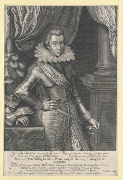 Kurfürst von Brandenburg Georg Wilhelm von Artist Unknown