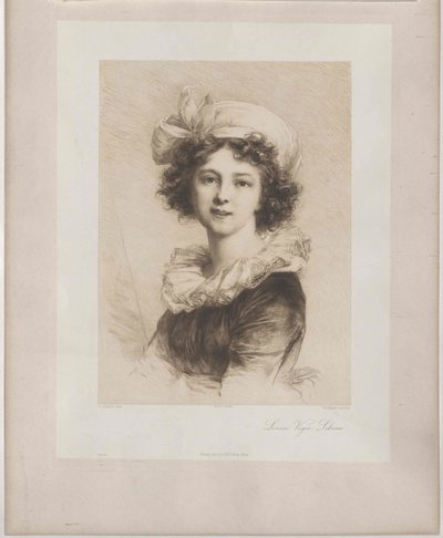 Elisabeth Vigée-Lebrun von Artist Unknown