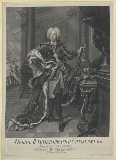 Kaiser von Russland Peter II. von Artist Unknown