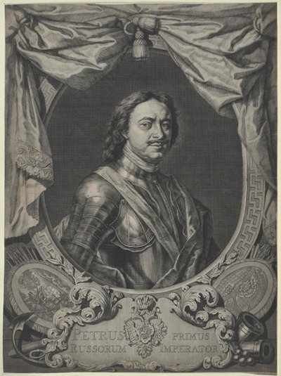 Kaiser von Russland Peter I. der Große von Artist Unknown