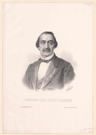 Ferdinand Karl von Manussi von Artist Unknown