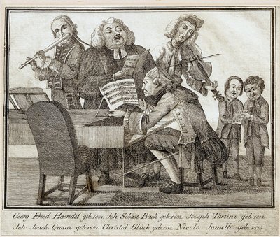 Georg Friedrich Händel (1685-1759) von Artist Unknown