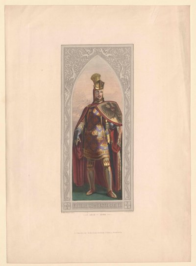 Deutscher König Friedrich der Schöne von Artist Unknown