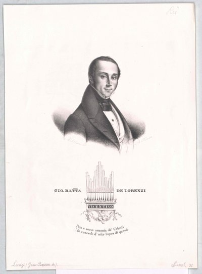 Giovanni Battista de Lorenzi von Artist Unknown
