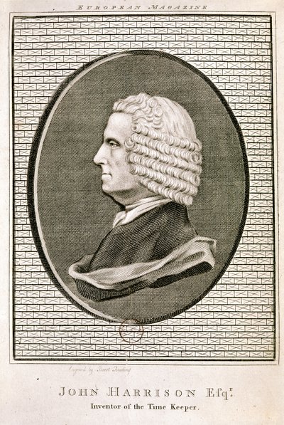 Porträt von John Harrison von Artist Unknown