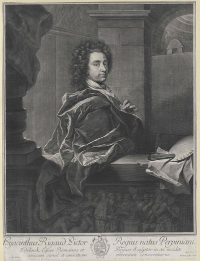 Hyacinthe Rigaud von Artist Unknown