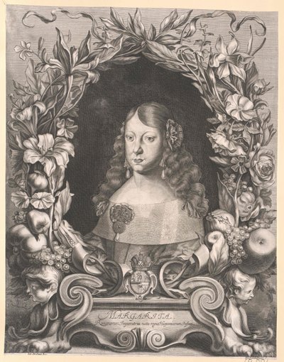 Infantin von Spanien Margarete Theresia von Artist Unknown