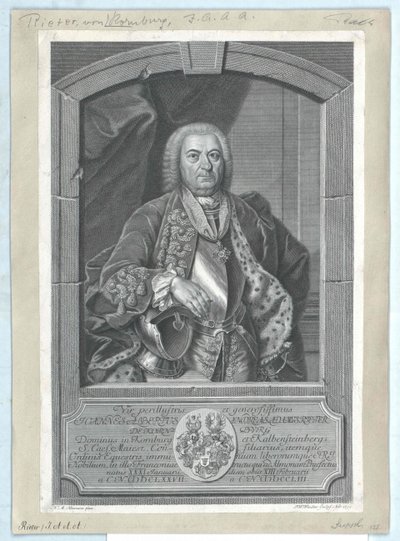 Johann Albrecht Andreas Adam Rieter von Kornburg und Kalbensteinberg von Artist Unknown
