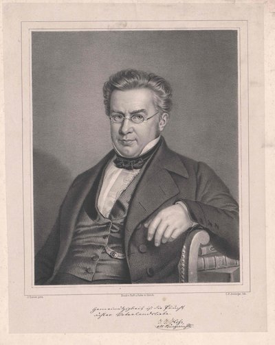 Johann Jakob Hess von Artist Unknown