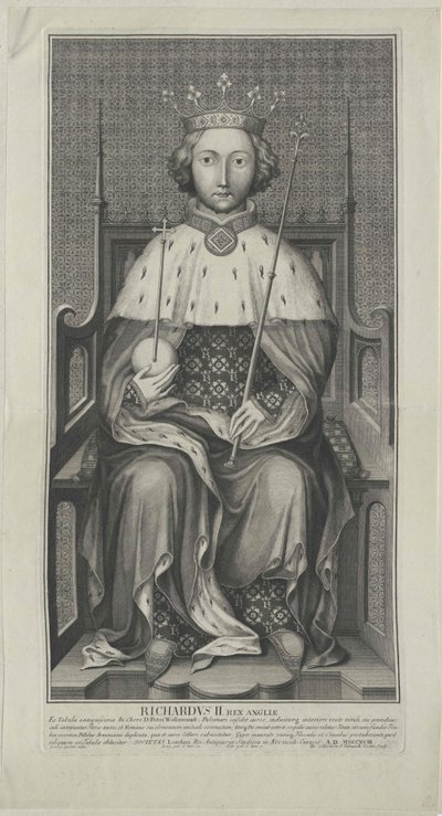 König von England Richard II von Artist Unknown