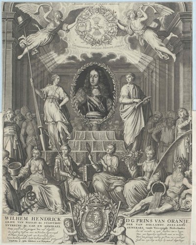 König von England Wilhelm III von Artist Unknown