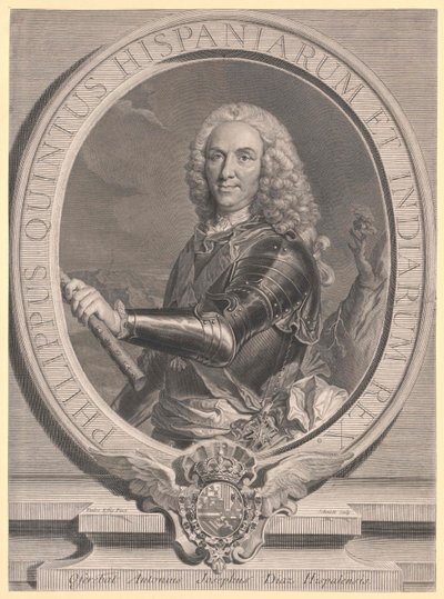 König von Spanien Philipp V. von Artist Unknown