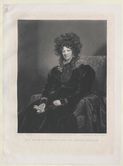 Lady Anne Leveson-Gower von Artist Unknown