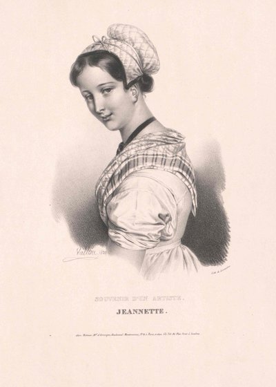 Lebte um 1826 Jeannette von Artist Unknown