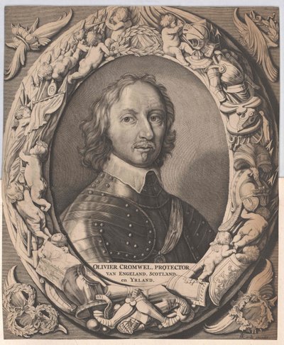 Oliver Cromwell von Artist Unknown