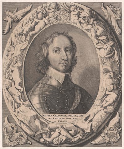 Oliver Cromwell von Artist Unknown