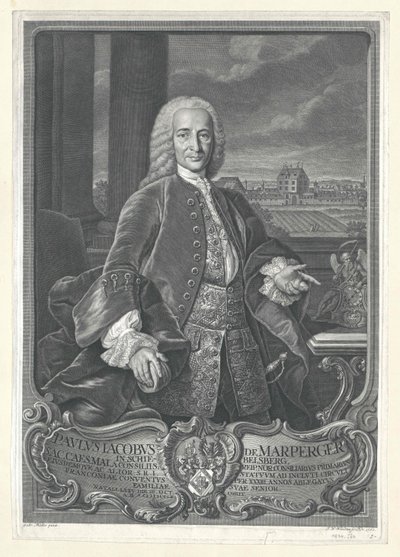 Paul Jakob von Marperger von Artist Unknown