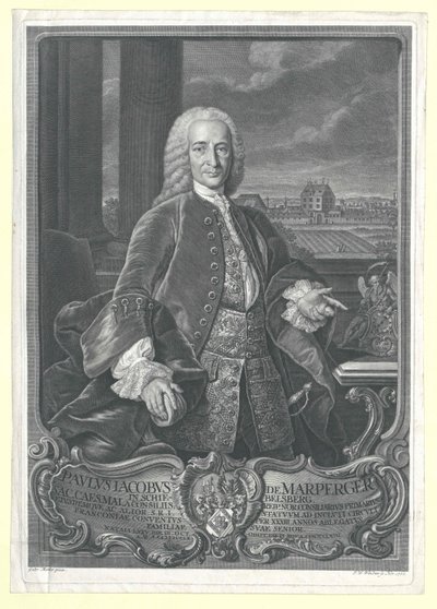 Paul Jakob von Marperger von Artist Unknown