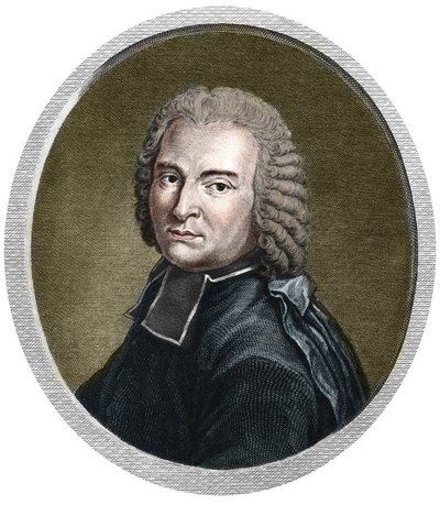 Porträt von Abbe Nicolas Louis de Lacaille, französischer Astronom von Artist Unknown