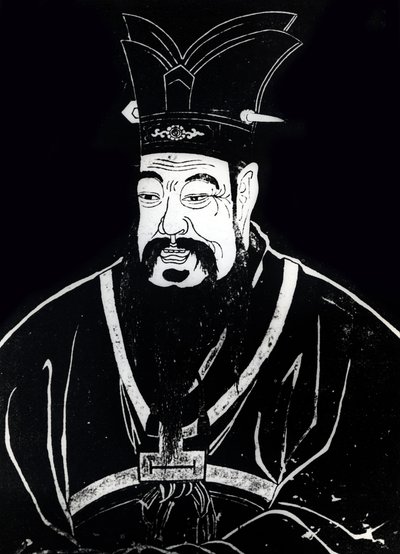 Porträt von Konfuzius von Artist Unknown