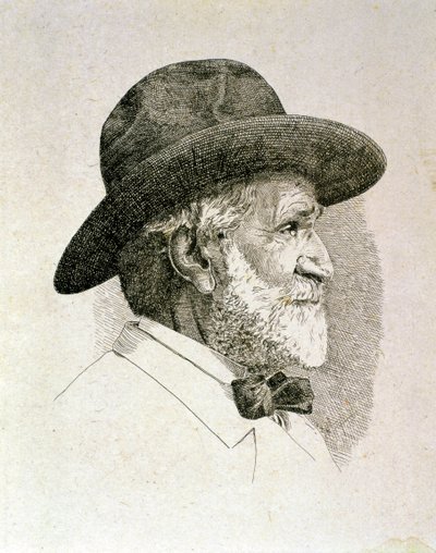 Porträt von Giuseppe Fortunino Francesco Verdi von Artist Unknown