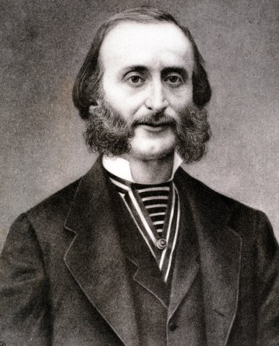 Porträt von Jacques Offenbach von Artist Unknown