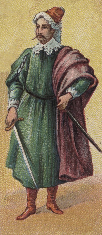 Porträt von Khizir Khayr ad-Din, bekannt als Barbarossa, türkischer Pirat und Admiral von Artist Unknown