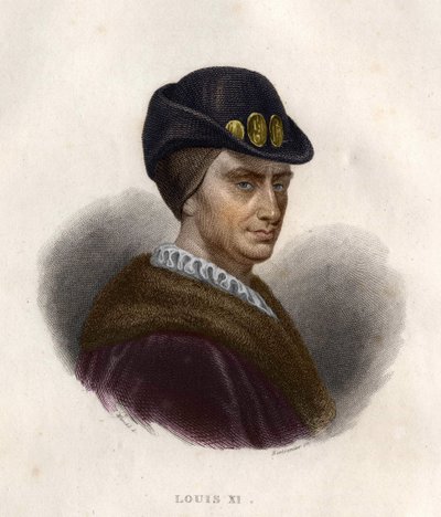 Porträt von Ludwig XI. (1423 - 1483), König von Frankreich von Artist Unknown