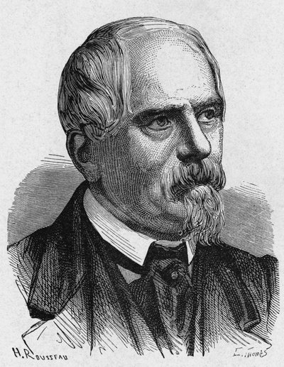 Porträt von Paul Bins, Graf von Saint Victor, französischer Essayist und Kritiker von Artist Unknown
