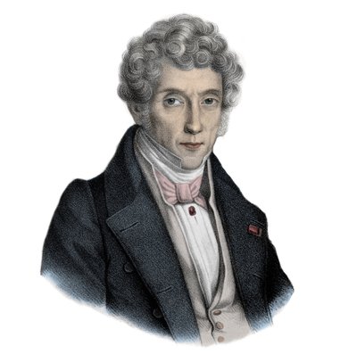 Porträt des italienischen Komponisten Luigi Cherubini (Druck) von Artist Unknown