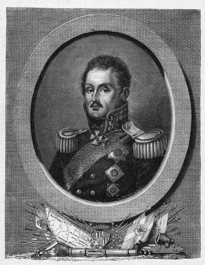 Porträt des Marschalls Graf Louis Adolphe Pierre zu Sayn Wittgenstein von Artist Unknown