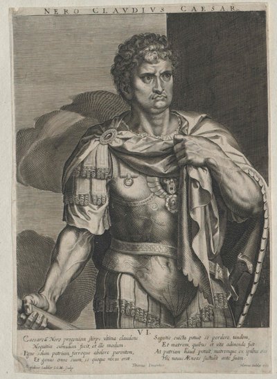 Römischer Kaiser Nero von Artist Unknown
