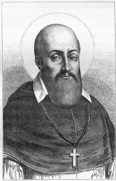 Franz von Sales, Bischof von Genf, Gründer des Ordens der Heimsuchung von Artist Unknown