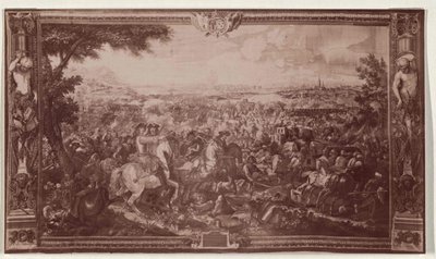 Die Entlastung Wiens 1683 - Gobelinteppich in der "Ritterstube" der Wiener Hofburg von Artist Unknown