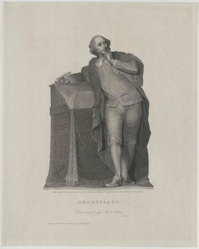 William Shakespeare von Artist Unknown