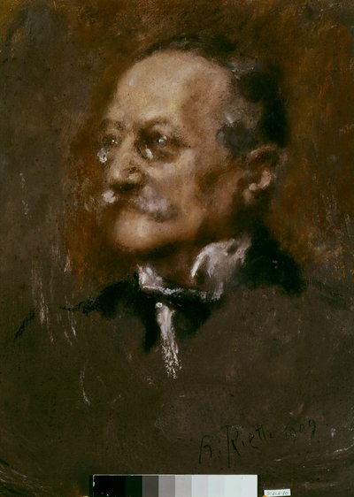 Porträt von Arrigo Boito von Arturo Rietti