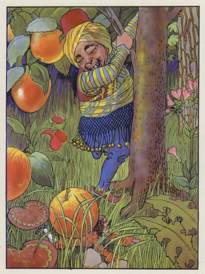 Illustration zu Gullivers Reisen von Jonathan Swift von Artus Scheiner