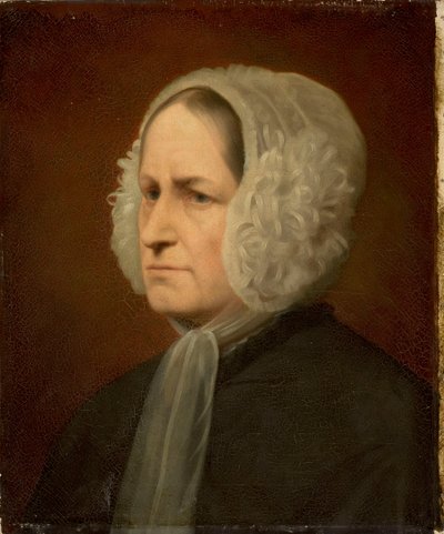 Porträt von Róża z Potockich Branicka (1782-1862) im höheren Alter von Ary Scheffer