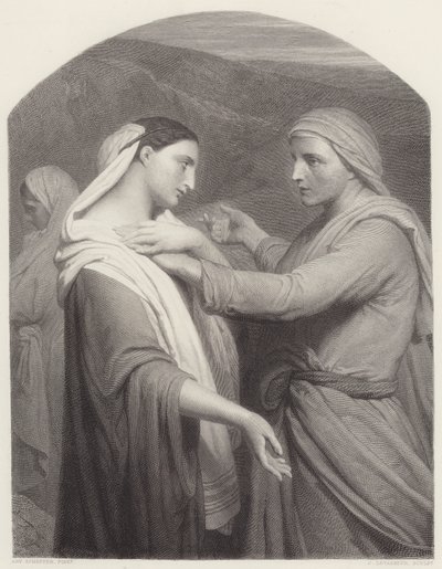 Ruth und Naomi von Ary Scheffer