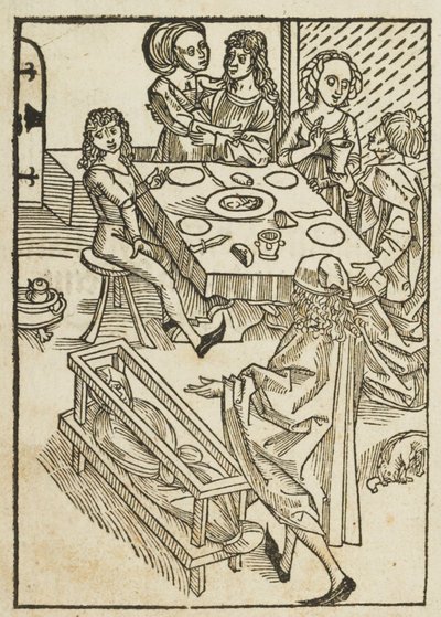 Eine allerheilsame Warnung vor der falschen Liebe dieser Welt - 1 von attributed to Albrecht Dürer