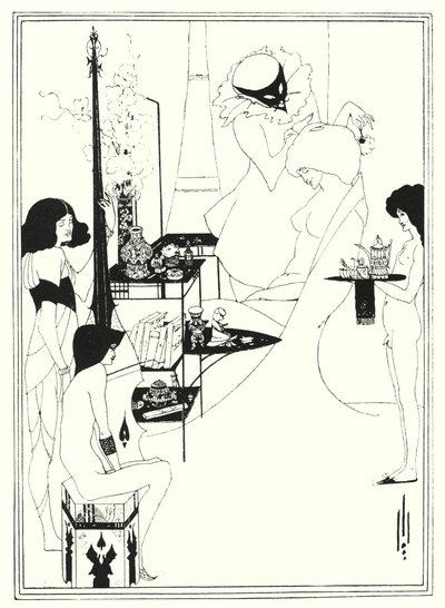 Die Toilette der Salome (Gravur) von Aubrey (after) Beardsley