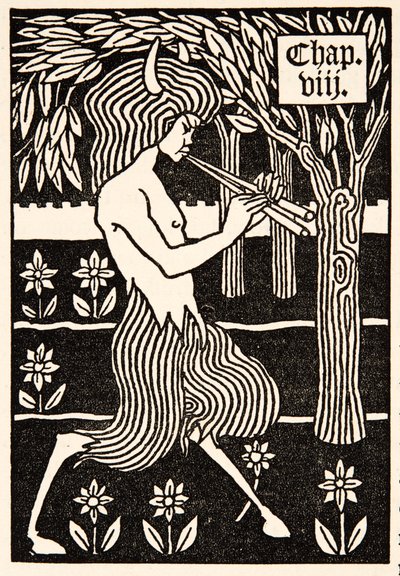 Kapitelüberschrift von Aubrey Beardsley