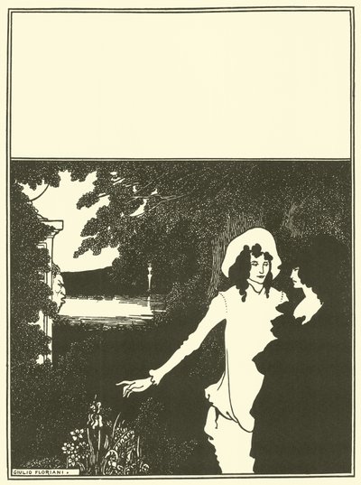 Cover-Design, The Savoy von Aubrey Beardsley
