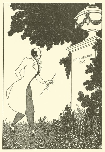 Et In Arcadia Ego von Aubrey Beardsley
