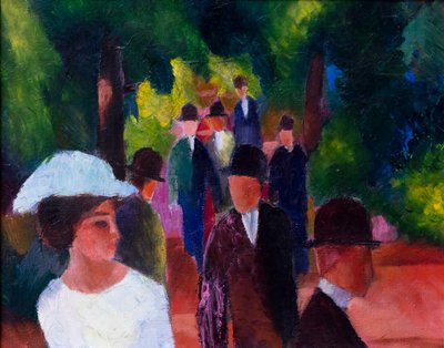 Spaziergang von August Macke