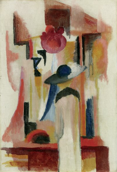 Studie eines hellen Schaufensters, 1913 von August Macke
