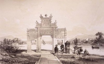 Triumphbogen am Macao-Kanton-Kanal, Tafel 19 aus 